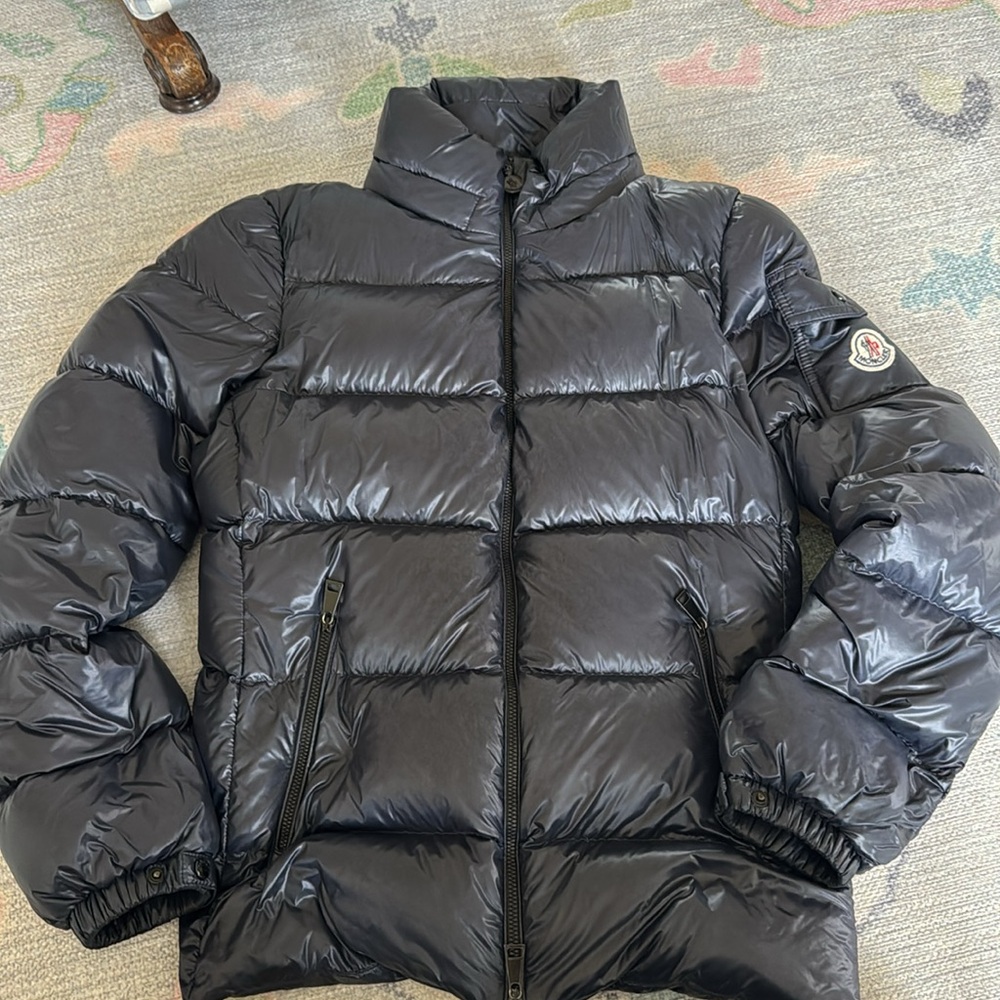 Moncler Navy Puffer Size 2